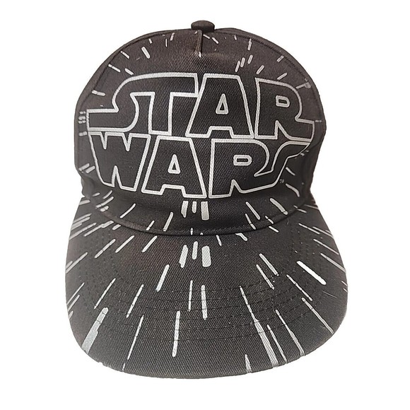 VINTAGE Star Wars‎ Lucas Films Trucker Snapback Baseball Cap Adjustable OSFM Hat - Picture 1 of 7